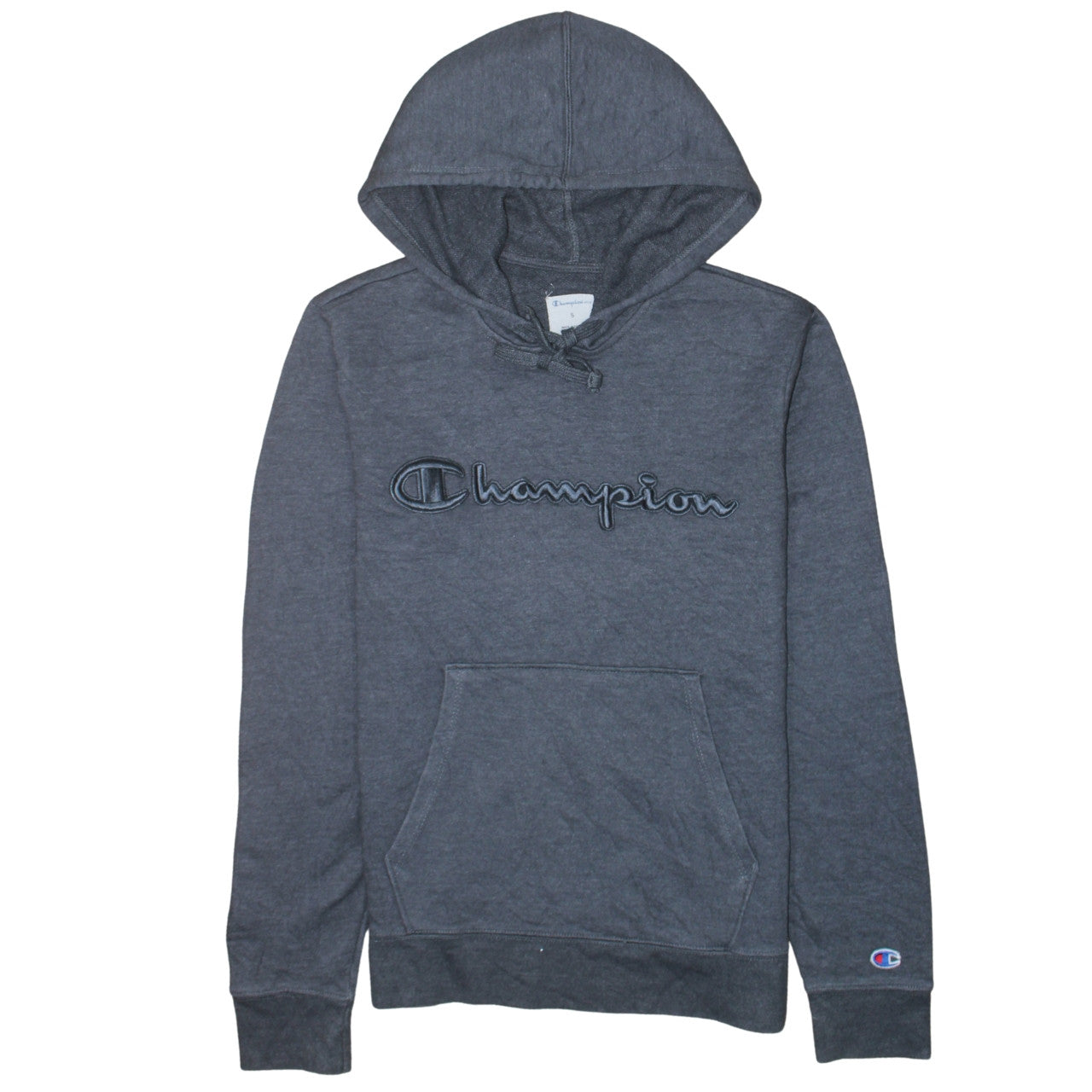 Mens UK Size S Champion Grey Pullover Hoodie