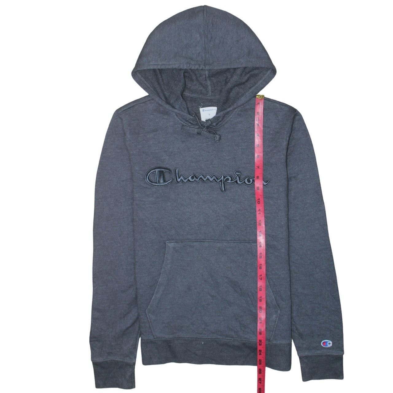 Mens UK Size S Champion Grey Pullover Hoodie