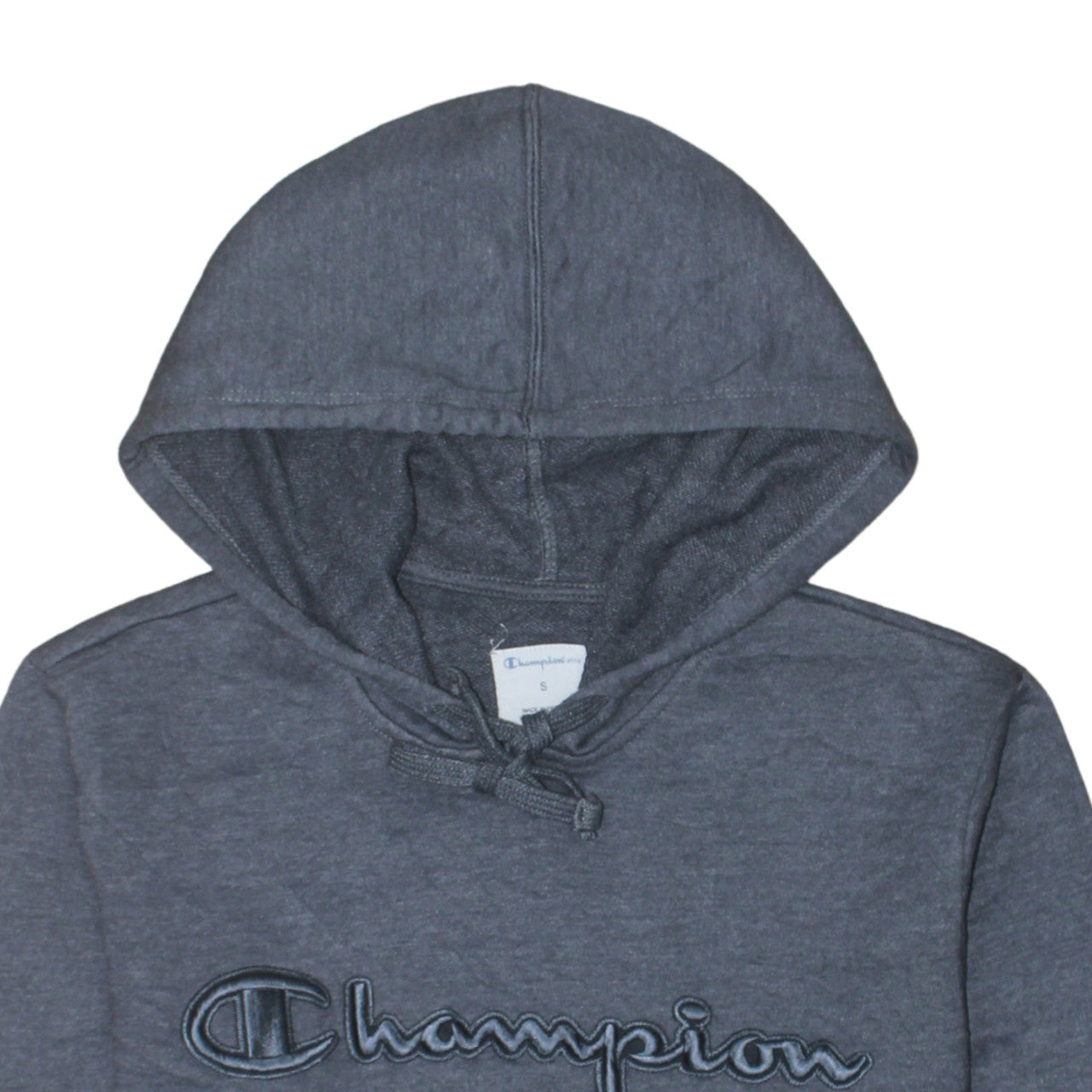 Mens UK Size S Champion Grey Pullover Hoodie