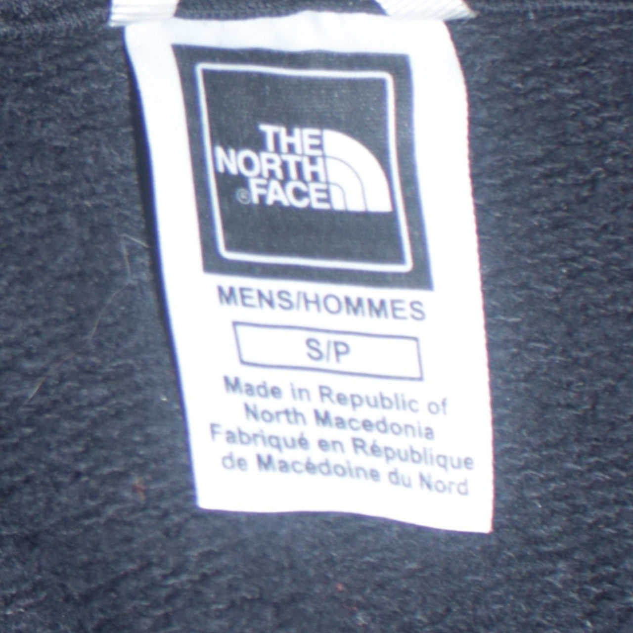 Mens UK Size S The North Face Black Pullover Hoodie