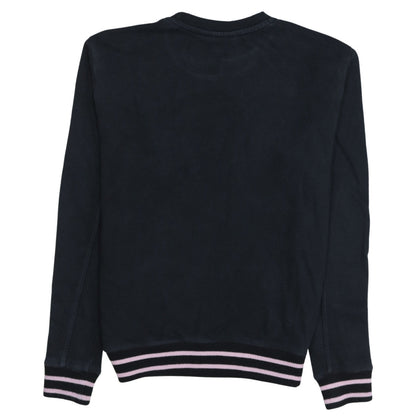 Womens UK Size S FILA Black Pullover Sweatshirt