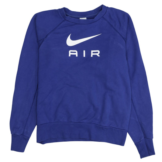Mens UK Size S Nike Blue Pullover Sweatshirt