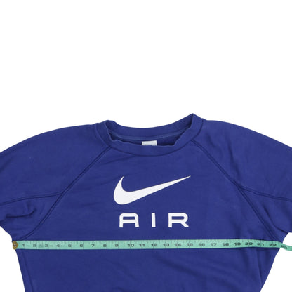 Mens UK Size S Nike Blue Pullover Sweatshirt