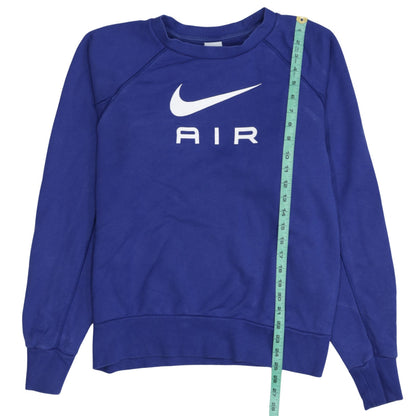 Mens UK Size S Nike Blue Pullover Sweatshirt