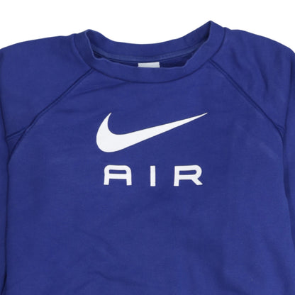 Mens UK Size S Nike Blue Pullover Sweatshirt