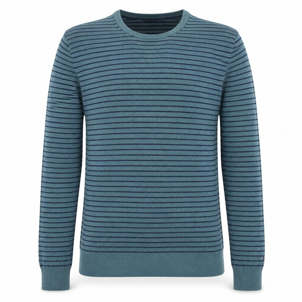 Mens UK Size L Tommy Hilfiger Blue Pullover Jumper
