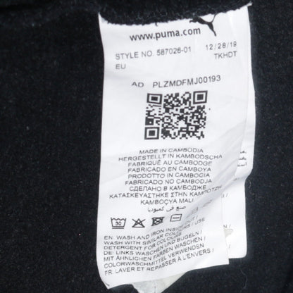 Mens UK Size S PUMA Black Pullover Hoodie