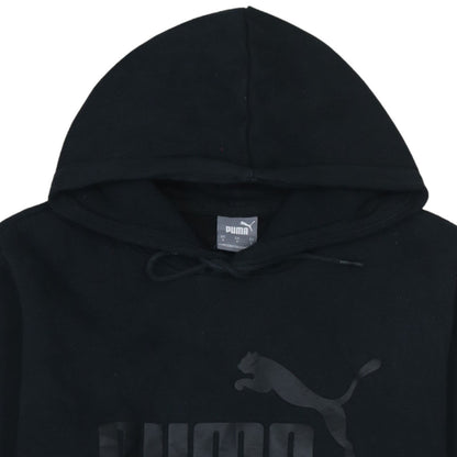 Mens UK Size S PUMA Black Pullover Hoodie