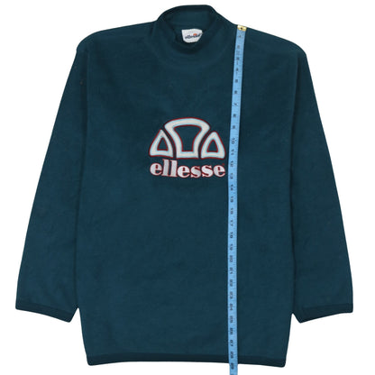 Mens UK Size M ellesse Blue Pullover Sweatshirt