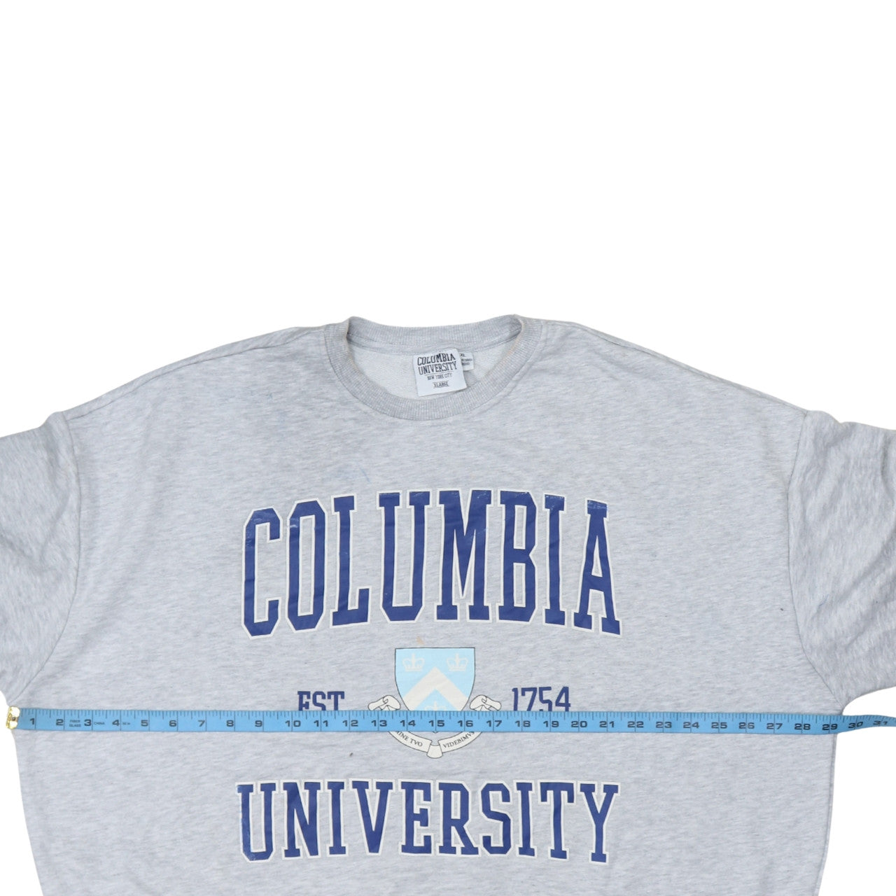 Womens UK Size XL Columbia University Grey Pullover Sweatshirt