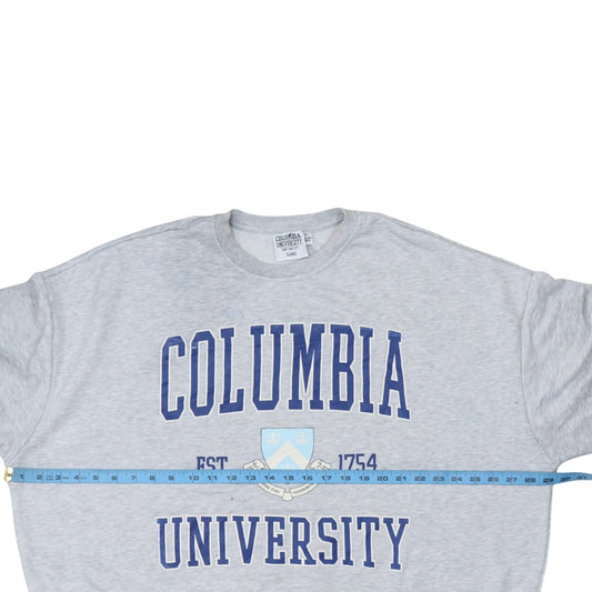 Womens UK Size XL Columbia University Grey Pullover Sweatshirt