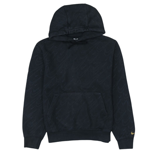 Womens UK Size S Nike Black Pullover Hoodie