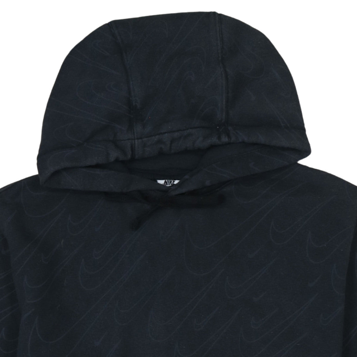 Womens UK Size S Nike Black Pullover Hoodie