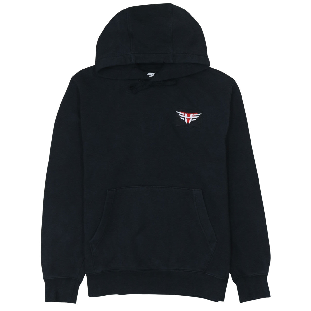 Mens UK Size M Nike Black Pullover Hoodie