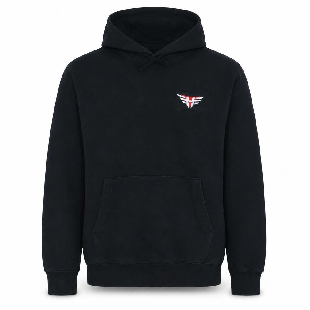 Mens UK Size M Nike Black Pullover Hoodie