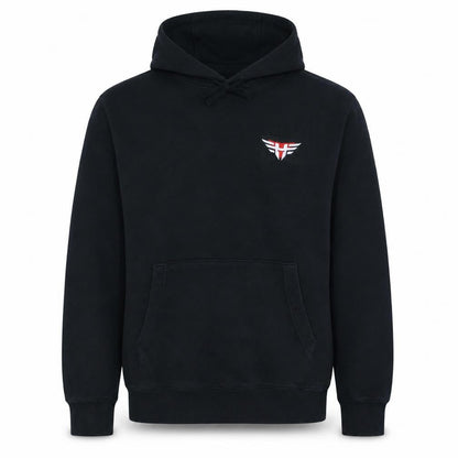 Mens UK Size M Nike Black Pullover Hoodie