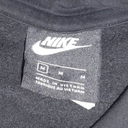 Mens UK Size M Nike Black Pullover Hoodie