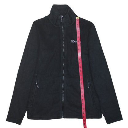 Berghaus Womens Black Fleece Full Zip Jacket Size 12