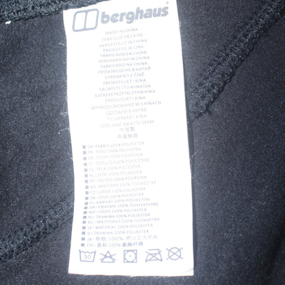 Berghaus Womens Black Fleece Full Zip Jacket Size 12