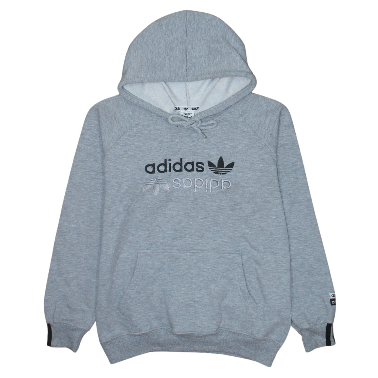 Womens UK Size M adidas Grey Pullover Hoodie