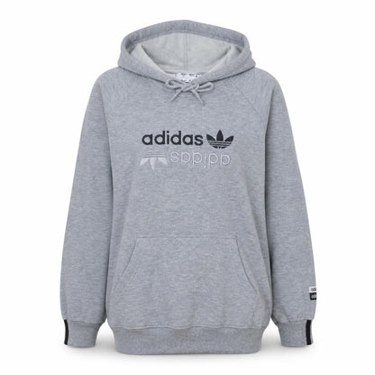Womens UK Size M adidas Grey Pullover Hoodie