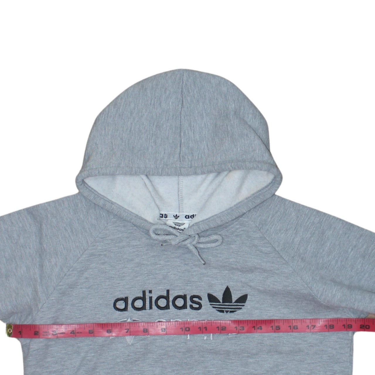 Womens UK Size M adidas Grey Pullover Hoodie
