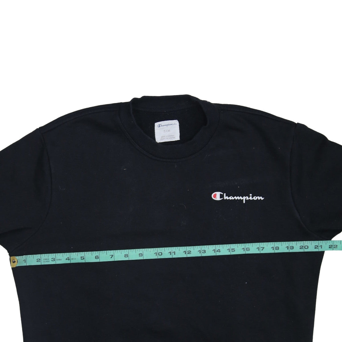 Mens UK Size S Champion Black Pullover Sweatshirt