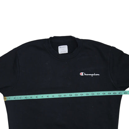 Mens UK Size S Champion Black Pullover Sweatshirt