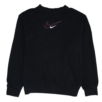 Mens UK Size M Nike Black Pullover Sweatshirt