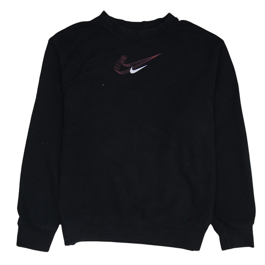 Mens UK Size M Nike Black Pullover Sweatshirt
