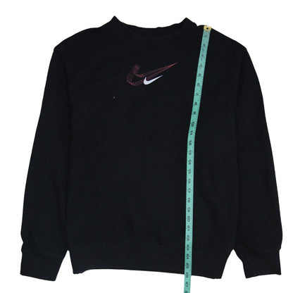 Mens UK Size M Nike Black Pullover Sweatshirt