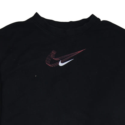 Mens UK Size M Nike Black Pullover Sweatshirt