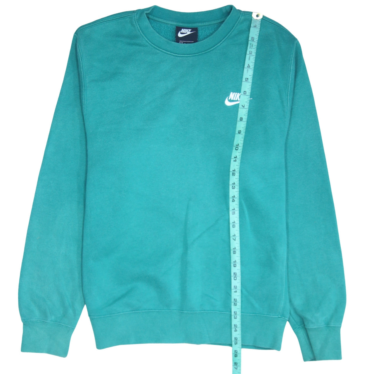 Mens UK Size XS Nike Green Pullover Sweatshirt
