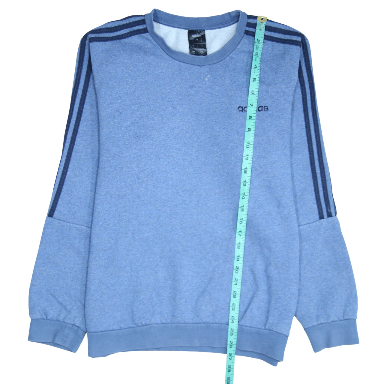 Mens UK Size L adidas Blue Pullover Sweatshirt