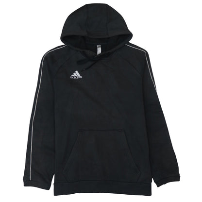Mens UK Size M adidas Black Pullover Hoodie
