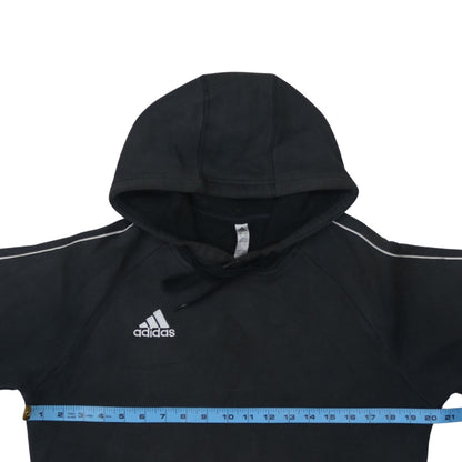 Mens UK Size M adidas Black Pullover Hoodie