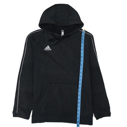 Mens UK Size M adidas Black Pullover Hoodie