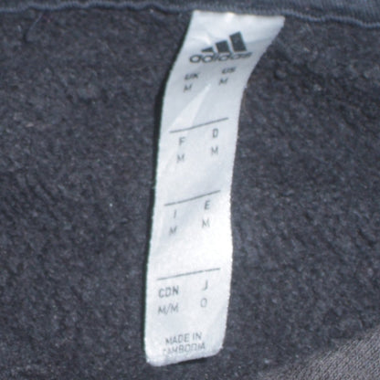 Mens UK Size M adidas Black Pullover Hoodie