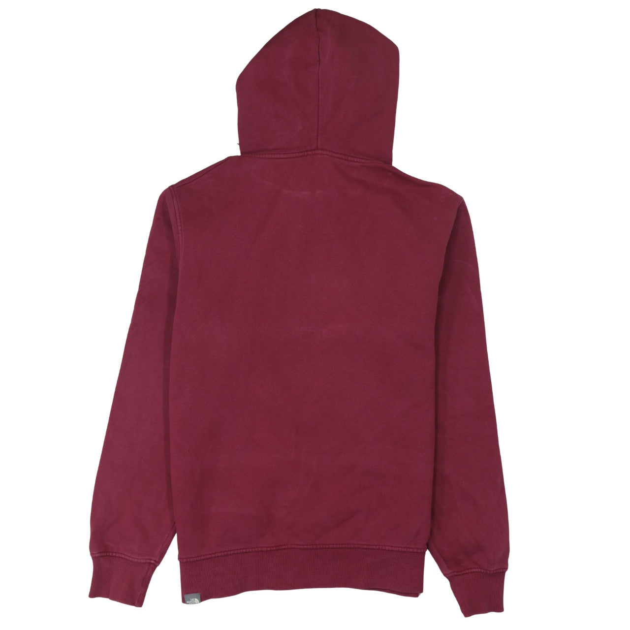 Womens UK Size M The North Face Red Pullover Hoodie