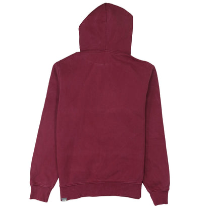 Womens UK Size M The North Face Red Pullover Hoodie