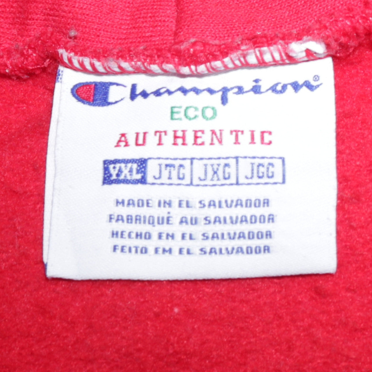 Boys UK Size XL Champion Red Pullover Hoodie