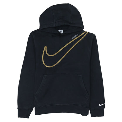 Womens UK Size S Nike Black Pullover Hoodie
