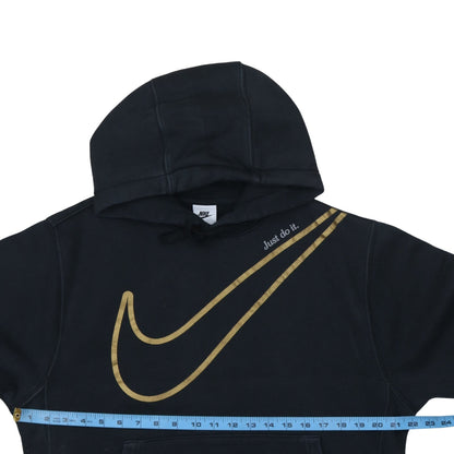 Womens UK Size S Nike Black Pullover Hoodie