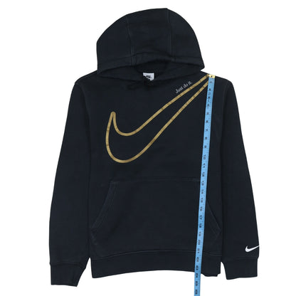 Womens UK Size S Nike Black Pullover Hoodie