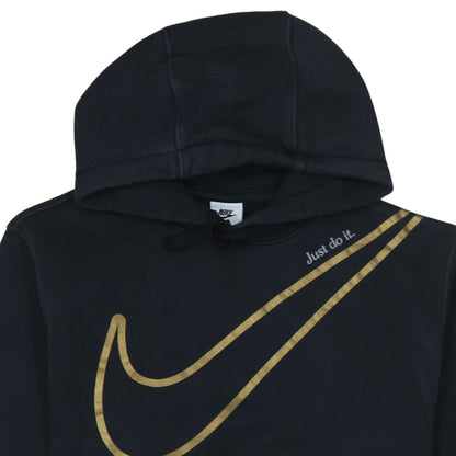 Womens UK Size S Nike Black Pullover Hoodie