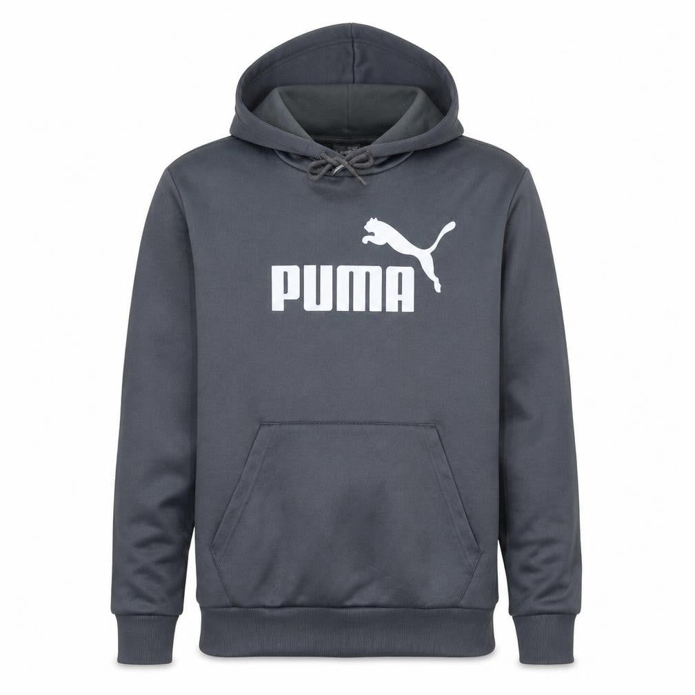 Mens UK Size M PUMA Grey Pullover Hoodie