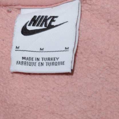 Womens UK Size M Nike Pink Pullover Sweatshirt