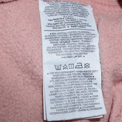 Womens UK Size M Nike Pink Pullover Sweatshirt