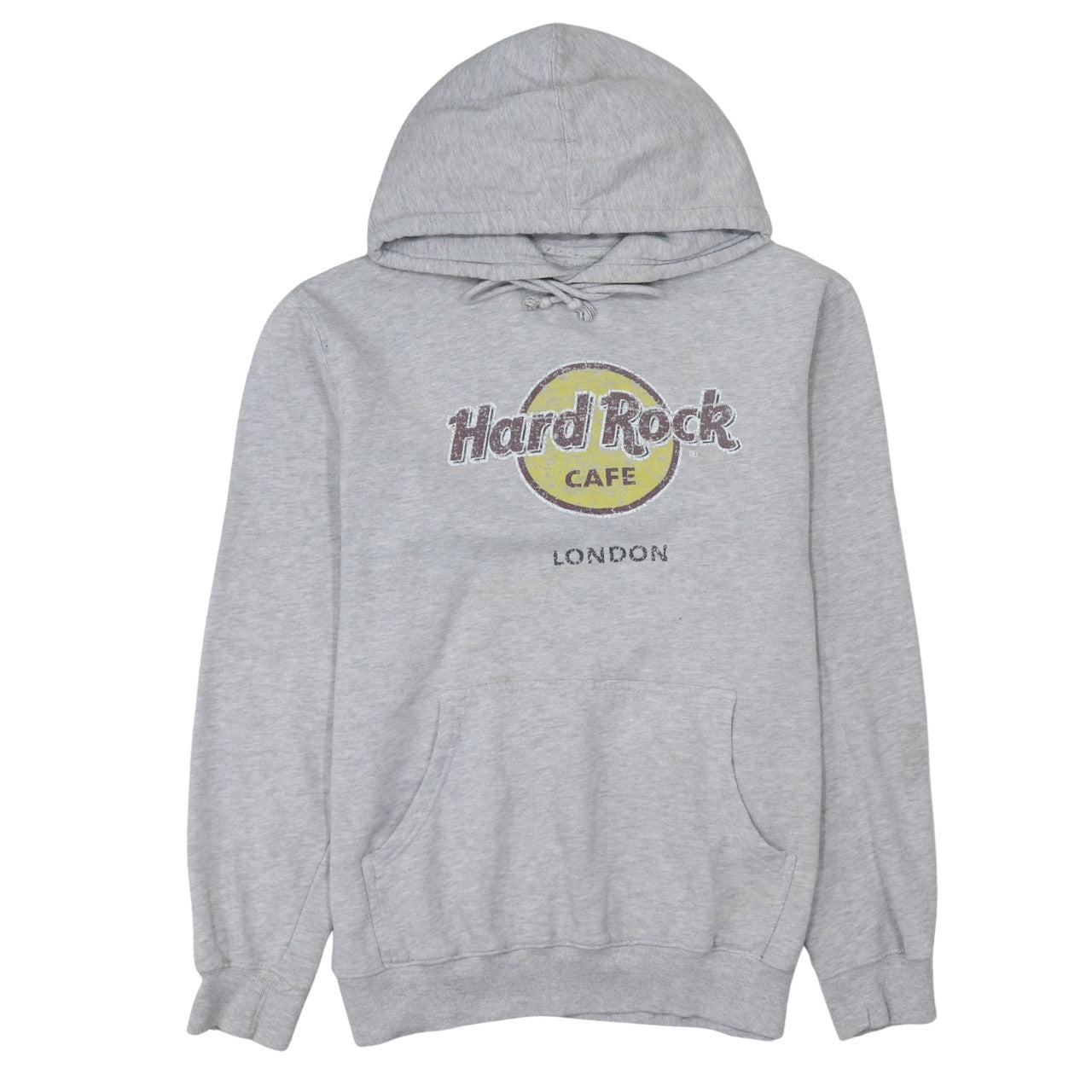 Womens UK Size L Hard Rock Cafe Grey Pullover Hoodie