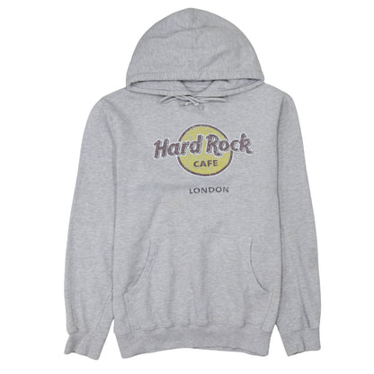 Womens UK Size L Hard Rock Cafe Grey Pullover Hoodie